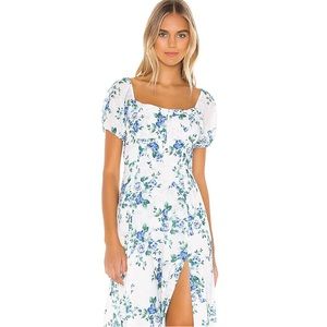 YUMI KIM  DOLCE VITA MAXI DRESS
LOVE LETTER IVORY